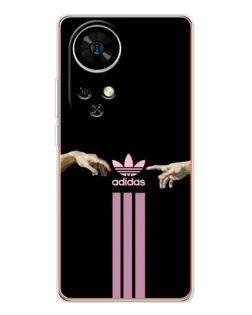 Чехол для Ulefone Note 17 Pro с картинкой «Adidas Hands»