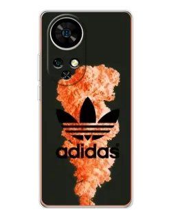 Чехол для Ulefone Note 17 Pro с картинкой «Adidas Classic White»