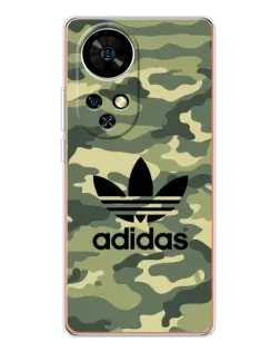 Чехол для Ulefone Note 17 Pro с картинкой «Милитари стиль Adidas»
