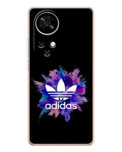 Чехол для Ulefone Note 17 Pro с картинкой «Взрыв красок Adidas»