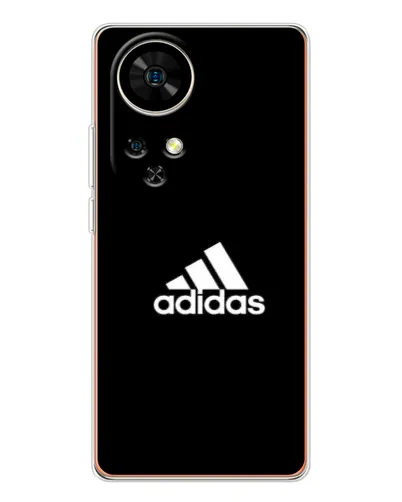 Чехол для Ulefone Note 17 Pro с картинкой «Черная классика Adidas»