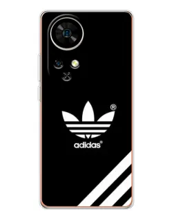 Чехол для Ulefone Note 17 Pro с картинкой «Adidas с диагональными полосами»