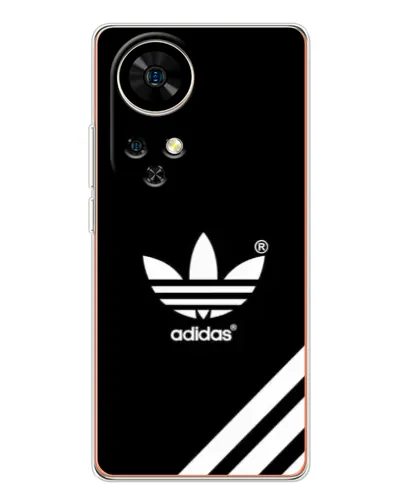 Чехол для Ulefone Note 17 Pro с картинкой «Adidas с диагональными полосами»