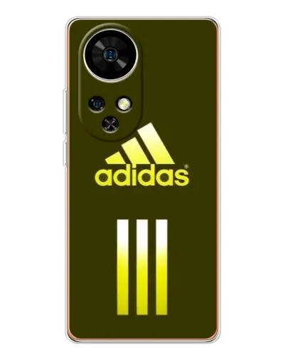 Чехол для Ulefone Note 17 Pro с картинкой «Оливковый градиент Adidas»