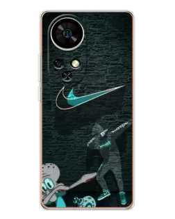 Чехол для Ulefone Note 17 Pro с картинкой «Спортивный арт Nike» Чехол для Ulefone Note 17 Pro с картинкой «Спортивный арт Nike»