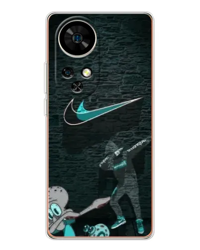 Чехол для Ulefone Note 17 Pro с картинкой «Спортивный арт Nike»