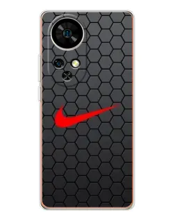 Чехол для Ulefone Note 17 Pro с картинкой «Nike — карбоновая сетка» Чехол для Ulefone Note 17 Pro с картинкой «Nike — карбоновая сетка»