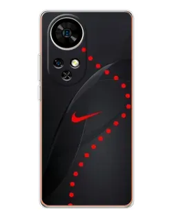 Чехол для Ulefone Note 17 Pro с картинкой «Абстрактный дизайн Nike»