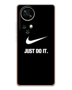 Чехол для Ulefone Note 17 Pro с картинкой «Классический принт Nike»