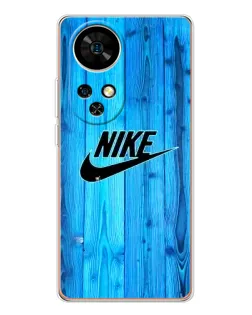 Чехол для Ulefone Note 17 Pro с картинкой «Голубое дерево Nike»