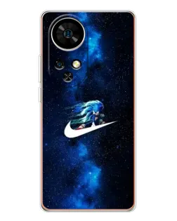 Чехол для Ulefone Note 17 Pro с картинкой «Звездный путь Nike»