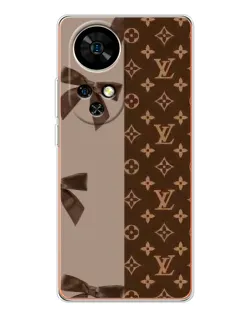 Чехол для Ulefone Note 17 Pro с картинкой «Louis Vuitton — банты»