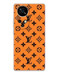 Чехол для Ulefone Note 17 Pro с картинкой «Оранжевый стиль LV»