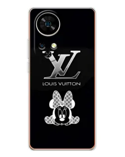 Чехол для Ulefone Note 17 Pro с картинкой «LV и Минни Маус»