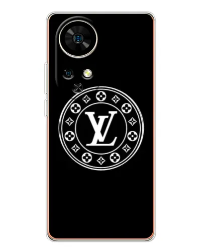 Чехол для Ulefone Note 17 Pro с картинкой «LV — печать стиля»