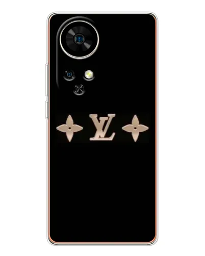 Чехол для Ulefone Note 17 Pro с картинкой «Louis Vuitton — минимализм»