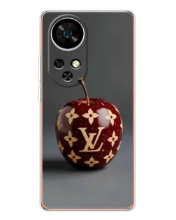 Чехол для Ulefone Note 17 Pro с картинкой «Красное яблоко LV»