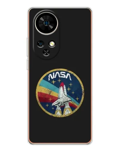 Чехол для Ulefone Note 17 Pro с картинкой «NASA — эмблема миссии»