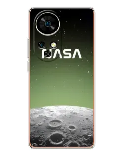 Чехол для Ulefone Note 17 Pro с картинкой «NASA — лунный градиент»