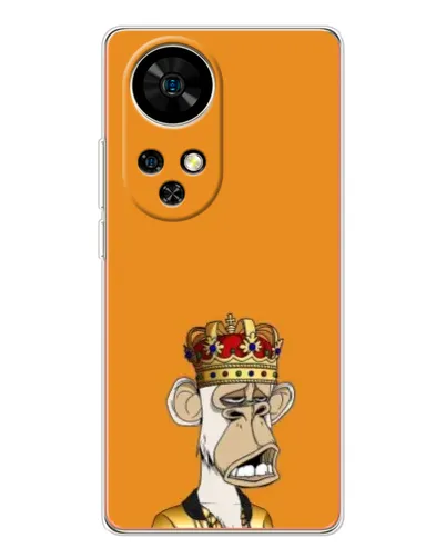 Чехол для Ulefone Note 17 Pro с картинкой «Золотая обезьяна Bored Ape»