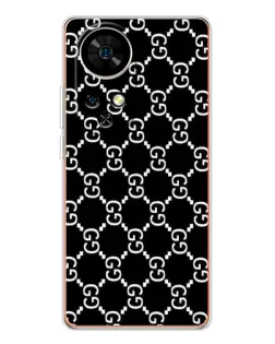Чехол для Ulefone Note 17 Pro с картинкой «Gucci — сетчатый паттерн» Чехол для Ulefone Note 17 Pro с картинкой «Gucci — сетчатый паттерн»