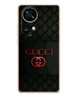 Чехол для Ulefone Note 17 Pro с картинкой «Gucci — стеганый черный»