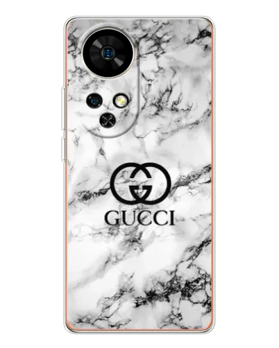 Чехол для Ulefone Note 17 Pro с картинкой «Gucci — мраморный шик»