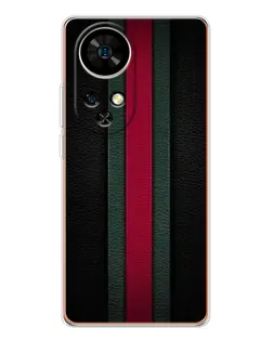 Чехол для Ulefone Note 17 Pro с картинкой «Gucci — неоновая линия»