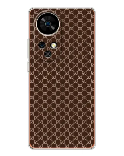Чехол для Ulefone Note 17 Pro с картинкой «Gucci — шоколадная сетка» Чехол для Ulefone Note 17 Pro с картинкой «Gucci — шоколадная сетка»