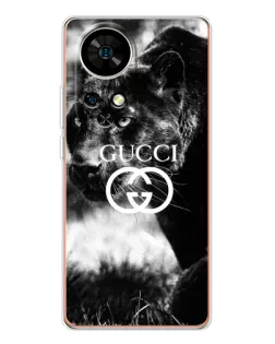 Чехол для Ulefone Note 17 Pro с картинкой «Gucci — дикая природа»