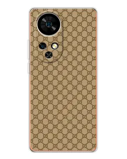 Чехол для Ulefone Note 17 Pro с картинкой «Gucci — классический беж»