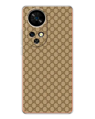 Чехол для Ulefone Note 17 Pro с картинкой «Gucci — классический беж» Чехол для Ulefone Note 17 Pro с картинкой «Gucci — классический беж»