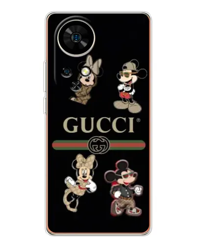 Чехол для Ulefone Note 17 Pro с картинкой «Gucci — герои Disney и монограмма» Чехол для Ulefone Note 17 Pro с картинкой «Gucci — герои Disney и монограмма»