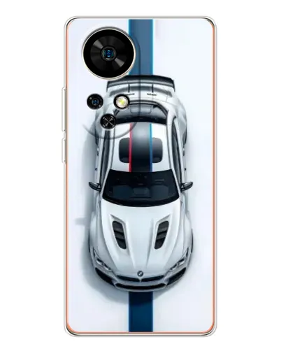 Чохол для Ulefone Note 17 Pro з картинкою «Вид зверху — BMW M»