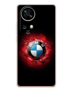 Чохол для Ulefone Note 17 Pro з картинкою «Логотип BMW — спалах»