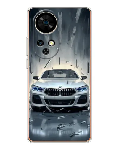 Чохол для Ulefone Note 17 Pro з картинкою «BMW у світлі фар»