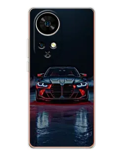 Чохол для Ulefone Note 17 Pro з картинкою «BMW на мокрій дорозі»