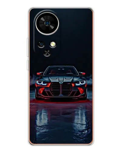 Чохол для Ulefone Note 17 Pro з картинкою «BMW на мокрій дорозі»