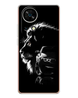 Чохол для Ulefone Note 17 Pro з картинкою «BMW та лев»