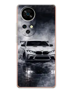 Чохол для Ulefone Note 17 Pro з картинкою «BMW крізь туман»