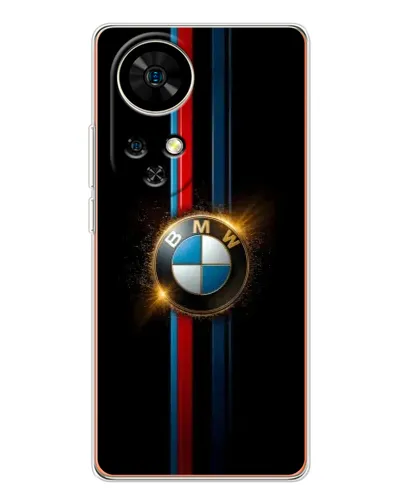 Чохол для Ulefone Note 17 Pro з картинкою «BMW M-Power неон»