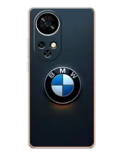 Чохол для Ulefone Note 17 Pro з картинкою «Логотип BMW — мінімалізм»
