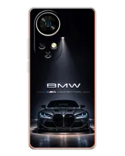 Чохол для Ulefone Note 17 Pro з картинкою «BMW крізь нічне місто» Чохол для Ulefone Note 17 Pro з картинкою «BMW крізь нічне місто»