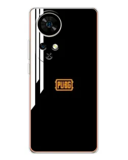 Чехол для Ulefone Note 17 Pro с картинкой «PUBG — вертикальные линии»