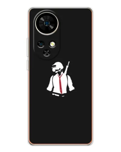 Чехол для Ulefone Note 17 Pro с картинкой «PUBG — силуэт воина» Чехол для Ulefone Note 17 Pro с картинкой «PUBG — силуэт воина»