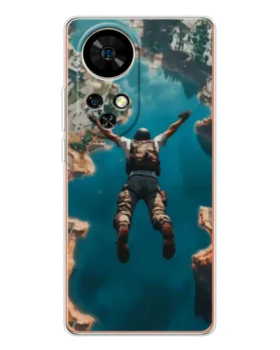 Чехол для Ulefone Note 17 Pro с картинкой «PUBG — свободное падение» Чехол для Ulefone Note 17 Pro с картинкой «PUBG — свободное падение»