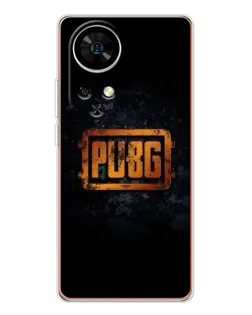 Чехол для Ulefone Note 17 Pro с картинкой «PUBG — золотой логотип»