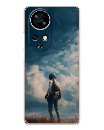 Чехол для Ulefone Note 17 Pro с картинкой «Герой PUBG на скале» Чехол для Ulefone Note 17 Pro с картинкой «Герой PUBG на скале»