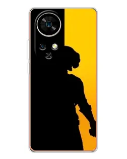 Чехол для Ulefone Note 17 Pro с картинкой «Тень воина PUBG»