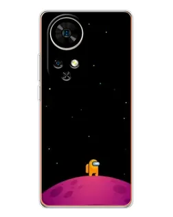 Чехол для Ulefone Note 17 Pro с картинкой «Одинокий герой на планете» Чехол для Ulefone Note 17 Pro с картинкой «Одинокий герой на планете»